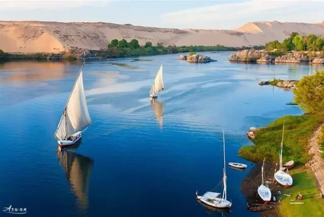 Nile in Aswan