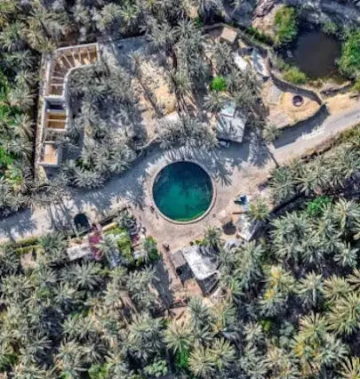 Cleopatra lake  in siwa