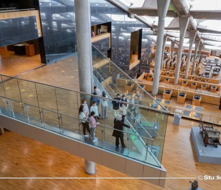 Bibliotheca Alexandrina inside