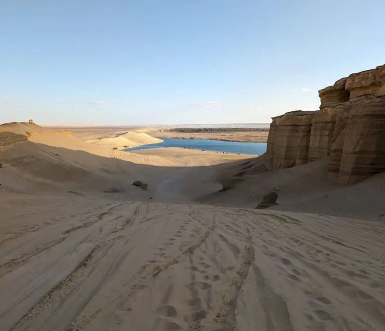 magice lake in fayom